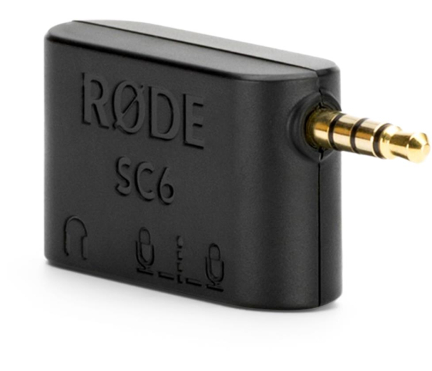 RODE SC6 Adapter TRRS słuchawki + 2x mikrofon SC-6 - 564343 - zdjęcie 4